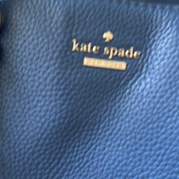 Kate Spade Blue Leather Handbag - Picture 10 of 10